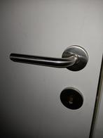 Deurklinken met scharnieren te koop inox., Enlèvement