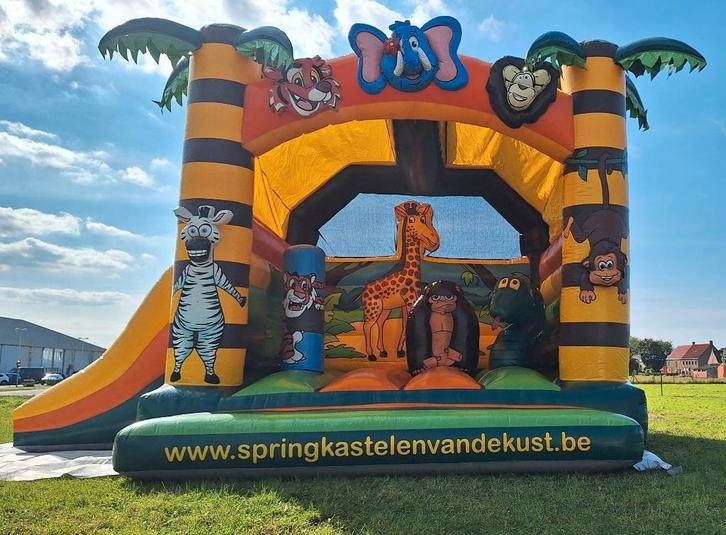 springkasteel te koop, Hobby en Vrije tijd, Feestartikelen, Gebruikt, Feestartikel, Ophalen