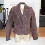 Mooi Bruin Suede Promiss Jasje (S) € 40,-, Promiss, Bruin, Verzenden, Zo goed als nieuw