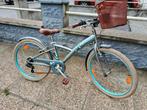 Vélo Btwin 24 pouces gris et bleu, Ophalen, Zo goed als nieuw