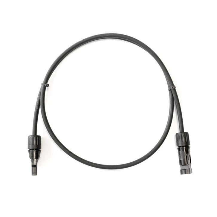 4x Solar verlengkabel 4 mm², elk 1 meter lang, MC4 connector, Doe-het-zelf en Bouw, Zonnepanelen en Toebehoren, Nieuw, Overige typen