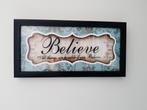 Vintage montuur „Believe”, Ophalen of Verzenden, Gebruikt