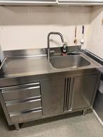 Inox spoelbak, Enlèvement, Snacks