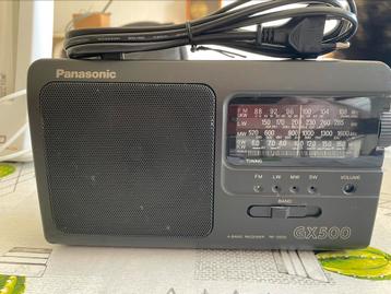 Panasonic radio GX500  in goede staat