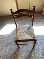 Stoelen rieten stoelen, Ophalen, Gebruikt, Bruin, Vier