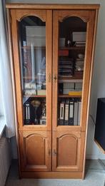 vitrinekast, Ophalen, Klassiek, Eikenhout, 50 tot 100 cm