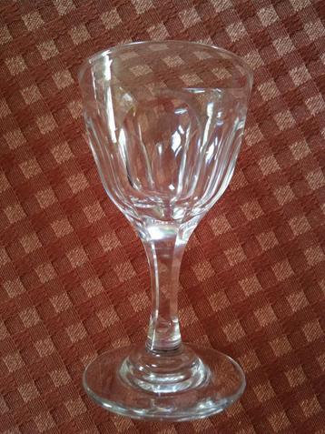 2 verres Val Saint Lambert impeccables - Héritage beschikbaar voor biedingen