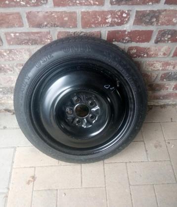 VW 15 inch rubberen reservewiel (5×100) beschikbaar voor biedingen