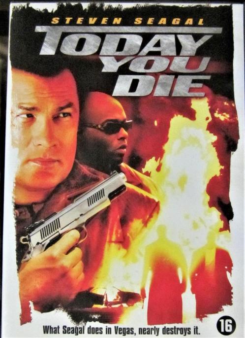 DVD ACTIE- TODAY YOU DIE (STEVEN SEAGAL), Cd's en Dvd's, Dvd's | Actie, Zo goed als nieuw, Actiethriller, Alle leeftijden, Ophalen of Verzenden