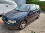 VW Polo III (6N1) 1.3 benzine 1995, Auto's, Stof, 4 cilinders, Blauw, Grijs