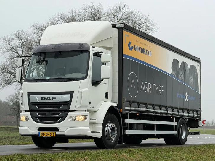 DAF LF 260 (bj 2018), Auto's, Vrachtwagens, Te koop, DAF, Diesel, Euro 6, Automaat, Achterwielaandrijving, BTW verrekenbaar