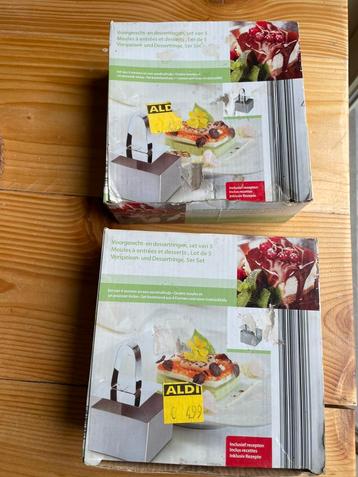 Voorgerecht en desserteingen beschikbaar voor biedingen