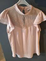 Nieuwe soepelvallende blouse van H&M 34 xs, H&M, Beige, Nieuw, Ophalen of Verzenden
