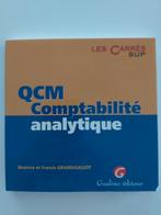 QCM Comptabilité analytique, Livres, Enlèvement ou Envoi, Neuf, Béatrice et Francis Grandguillot