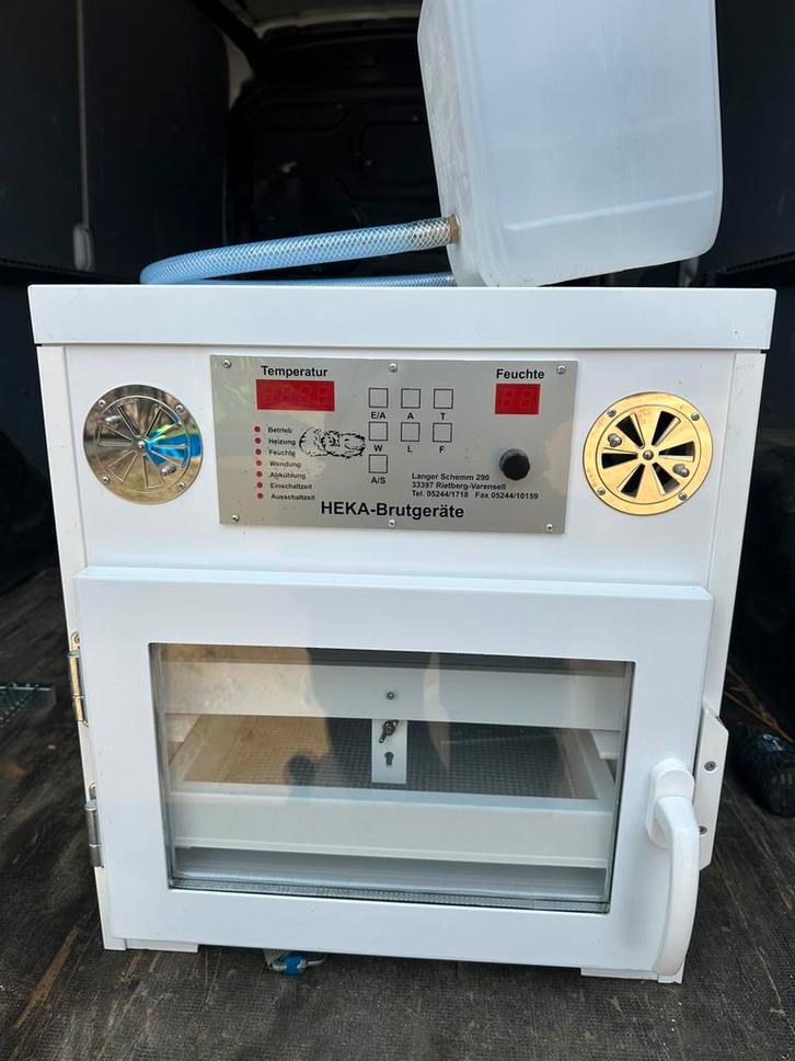 Heka broedmachine, top broedkast, Animaux & Accessoires, Volatiles | Accessoires, Comme neuf, Couveuse, Enlèvement