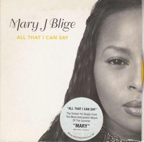 3 CD singles - Mary J Blige, CD & DVD, CD Singles, Comme neuf, Hip-hop et Rap, Enlèvement ou Envoi