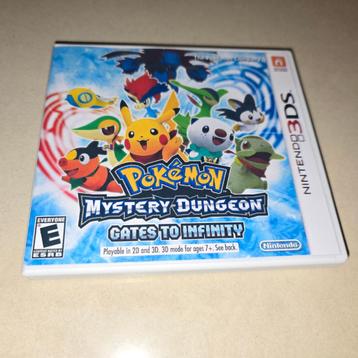 Pokemon Mystery Dungeon Gates to Infinity 3DS Game Case beschikbaar voor biedingen