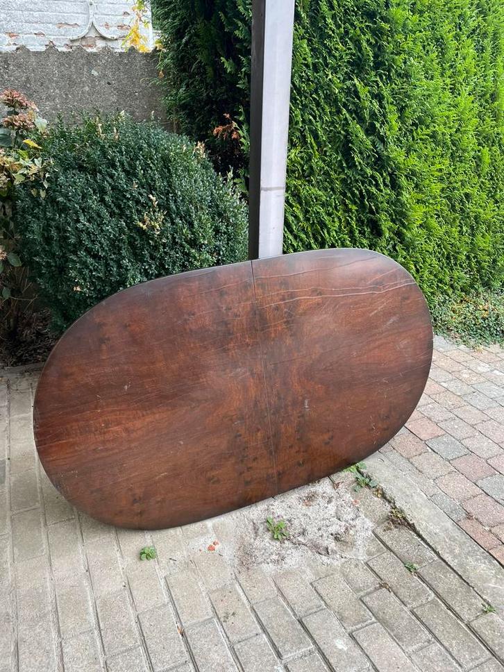 Gratis eettafel uitschuifbaar, Huis en Inrichting, Tafels | Eettafels, Gebruikt, 50 tot 100 cm, 150 tot 200 cm, Vijf personen of meer