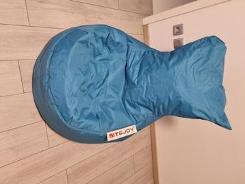Zitzak blauw sit&joy, Huis en Inrichting, Zitzakken, Ophalen, Blauw, Zitzak