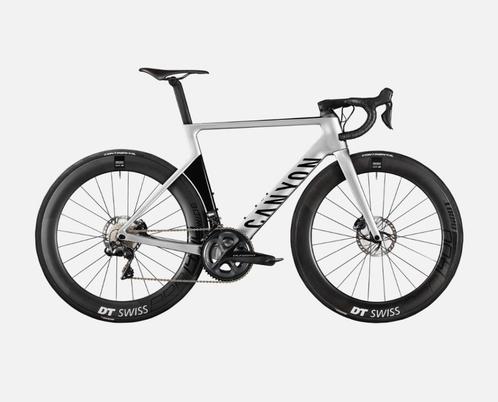 ‍️ Te koop: Canyon Aeroad CF SL Disc 8.0 Di2, Fietsen en Brommers, Fietsen | Heren | Sportfietsen en Toerfietsen, Zo goed als nieuw