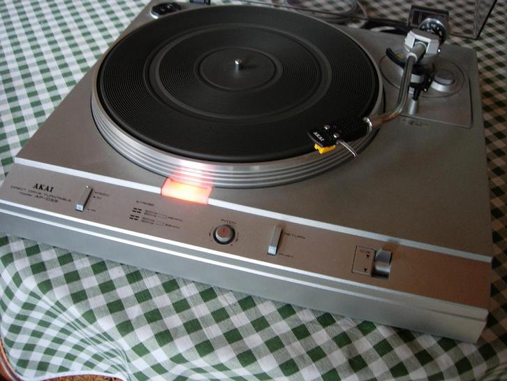 Akai AP-D33 Japan Direct Dr heeft mogelijke tests herzien, Audio, Tv en Foto, Platenspelers, Refurbished, Akai, Pitch-regelaar
