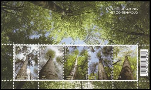 BL172 Timbres Les arbres de la forêt de Soignes, Timbres & Monnaies, Timbres | Europe | Belgique, Timbre-poste, Envoi