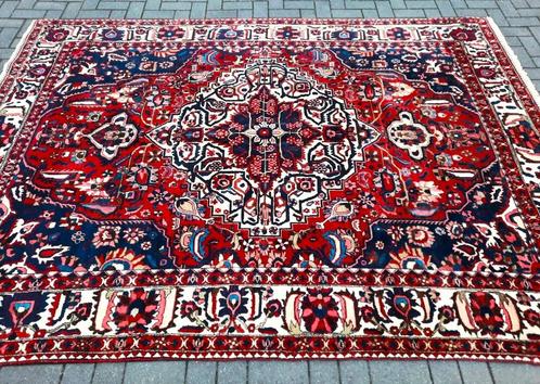 Authentieke handgeknoopt Iraanse tapijt (Bakhtiar) 300x210cm, Antiquités & Art, Tapis & Textile, Enlèvement ou Envoi