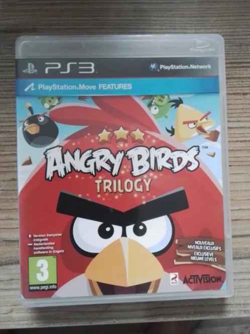 Angry Birds Trilogy - Playstation 3, Consoles de jeu & Jeux vidéo, Jeux | Sony PlayStation 3, Utilisé, Plateforme, À partir de 3 ans