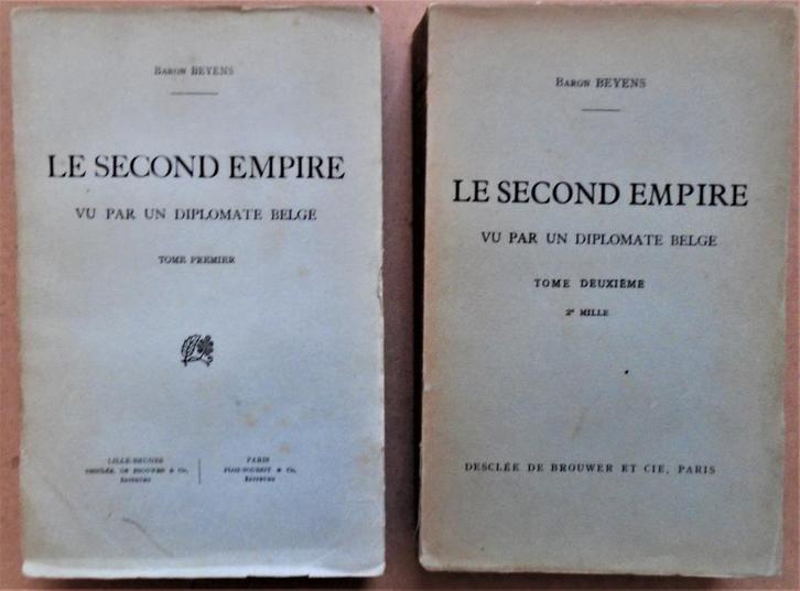Le Second Empire vu par un Diplomat Belge - 1924/1933, Boeken, Geschiedenis | Wereld, Gelezen, Europa, 19e eeuw, Verzenden