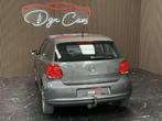 Volkswagen Polo Polo 1.2i (bj 2011), Euro 5, Stof, Zwart, 1198 cc