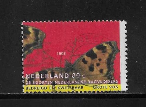 Nederland 1993 - Afgestempeld - Lot Nr. 174 - Vlinder, Timbres & Monnaies, Timbres | Timbres thématiques, Affranchi, Animal et Nature