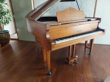 Antieke Vleugelpiano, Musique & Instruments, Pianos, Enlèvement, Utilisé, Brun, À queue