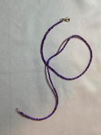 Nieuwe roestvrijstalen ketting, Ophalen of Verzenden, Nieuw, Paars, Overige materialen