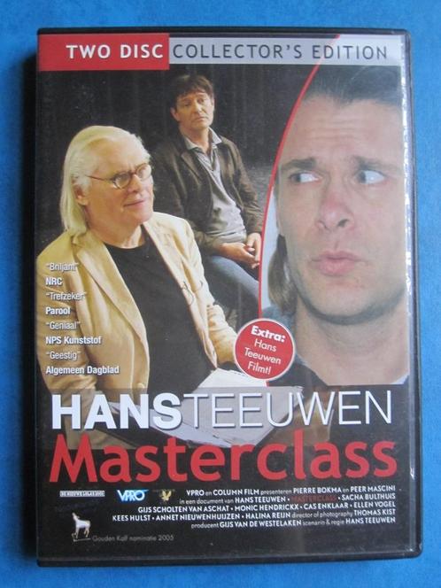Hans Teeuwen - Masterclass (2005) 2 disc, Cd's en Dvd's, Dvd's | Cabaret en Sketches, Zo goed als nieuw, Stand-up of Theatershow