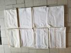 Lot de 8 Draps de lit 1 personne, Enlèvement, Blanc