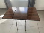 Vintage smalle formica keukentafel, uitklapbaar - jaren '60, Ophalen