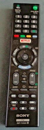 SONY RMT-TX102D TV afstandsbediening remote control Fernbedi, Audio, Tv en Foto, Afstandsbedieningen, Verzenden, Gebruikt, Tv