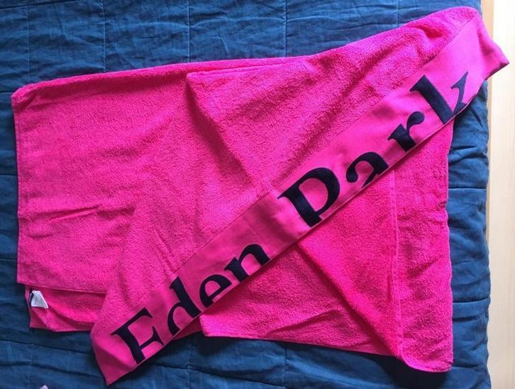 Drap de bain EDEN PARK, Huis en Inrichting, Badkamer | Badtextiel en Accessoires, Nieuw, Handdoek, Roze, Ophalen of Verzenden