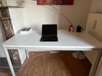 Bureau blanc comme neuf, Huis en Inrichting, Bureaus, Ophalen, Zo goed als nieuw, Bureau