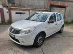 Dacia sandero 1.4i LPG, Auto's, Dacia, Airbags, 4 cilinders, Wit, Particulier