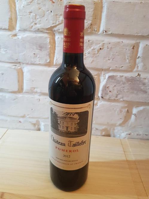 Chateau Taillefer Pomerol 2012, Verzamelen, Wijnen, Nieuw, Rode wijn, Frankrijk, Ophalen of Verzenden