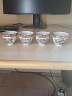 4 tasses à saké chinois, 1 tasse chinoise + 2 soucoupes, Enlèvement