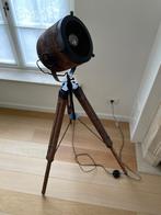 Driepotige projector vloerlamp, Comme neuf, Métal, Industrieel, 150 à 200 cm