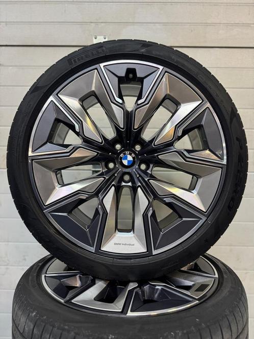 DEMO 21’’ BWM 7 i7 SERIE G70 X3 G45 VELGEN ZOMERBANDEN 910i, Auto-onderdelen, Banden en Velgen, Banden en Velgen, Zomerbanden