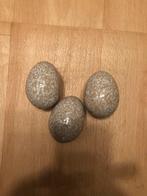 3 decoratie eier stenen, Huis en Inrichting, Woonaccessoires | Wanddecoraties, Zo goed als nieuw, Ophalen