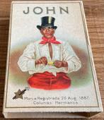 Oude verpakkingen JOHN SIGAREN, Verzamelen, Ophalen of Verzenden, Zo goed als nieuw, Tabaksdoos of Verpakking