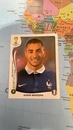 Karim Benzema Coupe du Monde 2014 panini n392, Collections, Comme neuf, Affiche, Image ou Autocollant, Enlèvement ou Envoi