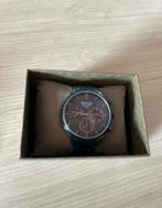 Blauwe horloge in verpakking - QMAX, Ophalen of Verzenden, Zo goed als nieuw, Polshorloge, Overige merken