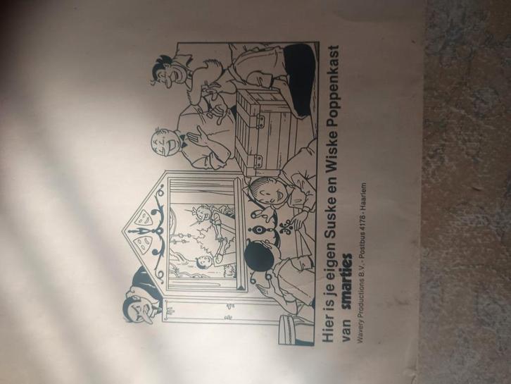 Suske en Wiske poppenkast smarties 1976, Verzamelen, Stripfiguren, Suske en Wiske, Ophalen