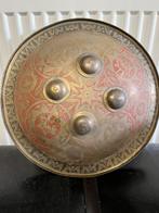 Bouclier Dhal Shield Inde XIXeme, Antiquités & Art, Antiquités | Bronze & Cuivre, Bronze, Enlèvement ou Envoi